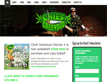 Tablet Screenshot of chiefgreenbud.com